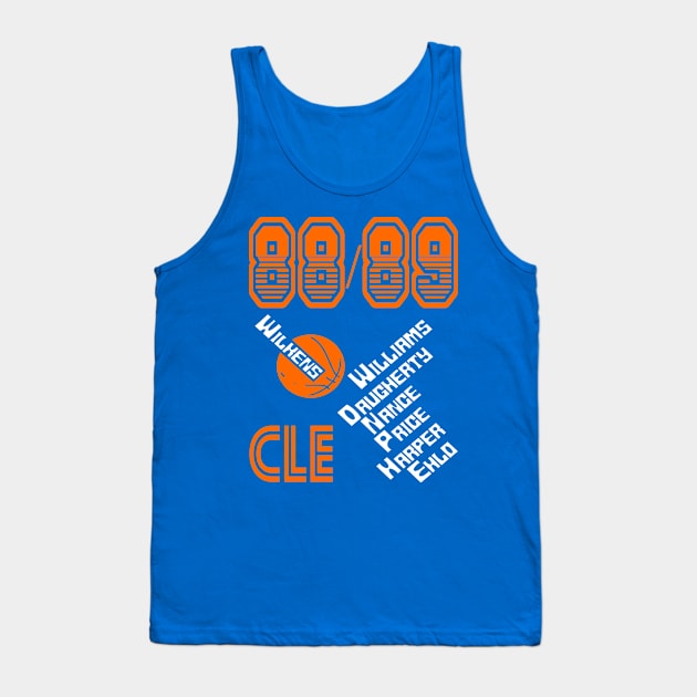 1988-89 Cleveland Cavaliers Tank Top by Pastime Pros